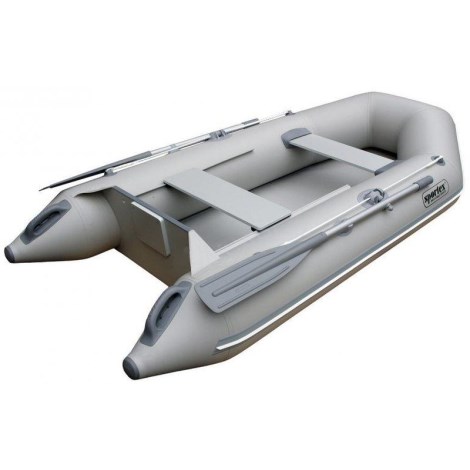 SPORTEX ČLUNY - Nafukovací člun Shelf 270 lamelová podlaha, šedý