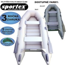 SPORTEX ČLUNY - Nafukovací čluny shelf 270 - lamelová podlaha šedý SPORTEX ČLUNY - Nafukovací čluny shelf 270 - lamelová podlaha šedý