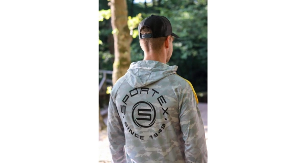 SPORTEX - Dres s dlouhým rukávem UPF 50 Žlutá šedá vel. 2XL