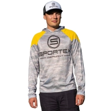 SPORTEX - Dres s dlouhým rukávem UPF 50 Žlutá šedá vel. M