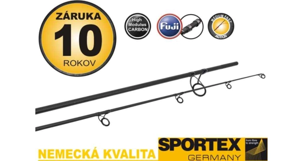 SPORTEX - Kaprový prut DNA Carp 3,66 m 2,75 lb korková rukojeť