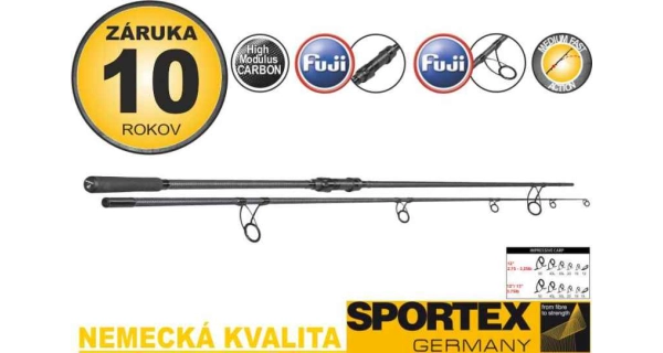 SPORTEX - Kaprový prut Impressive Carp 3,66 m 3,25 lb 2 díly
