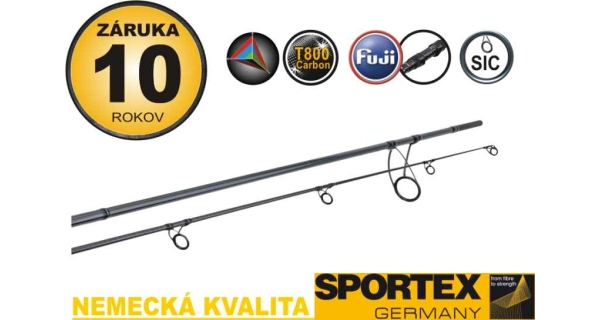 SPORTEX - Kaprový prut Intense Carp 3,66 m 3,25 lb 2 díly