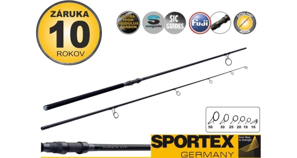SPORTEX - Kaprový prut Purista XTF Carp 3,66 m 3 lbs
