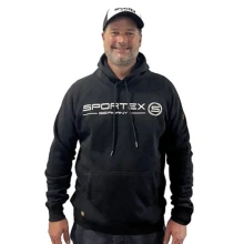 SPORTEX - Mikina s kapucí černá vel. 2XL