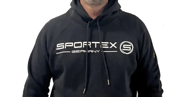 SPORTEX - Mikina s kapucí černá vel. L