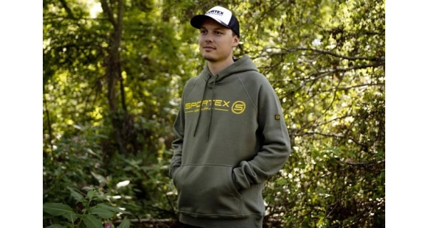 SPORTEX - Mikina s kapucí zelená vel. 2XL