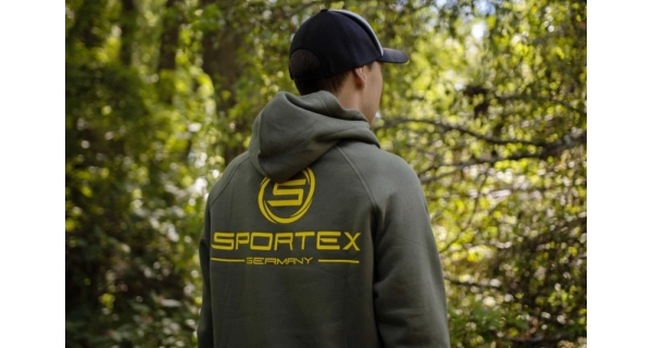 SPORTEX - Mikina s kapucí zelená vel. L