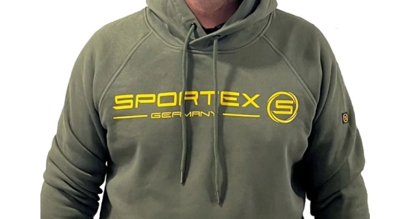 SPORTEX - Mikina s kapucí zelená vel. M