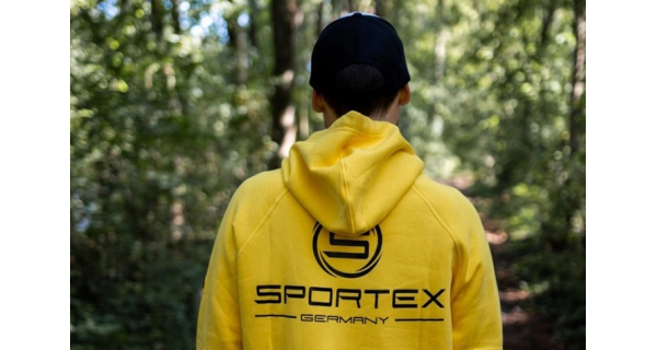 SPORTEX - Mikina s kapucí žlutá vel. 2XL
