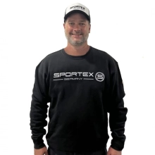 SPORTEX - Mikina s logem Sweat Shirt černá vel. 2XL