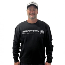 SPORTEX - Mikina s logem Sweat Shirt černá vel. L