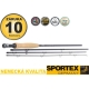 SPORTEX - Muškařský prut Synoris Fly 2,6 m #3 4 díly