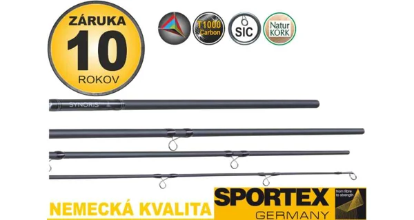 SPORTEX - Muškařský prut Synoris Fly 2,6 m #6 4 díly