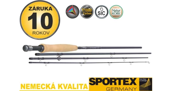 SPORTEX - Muškařský prut Synoris Fly 3 m #8 4 díly
