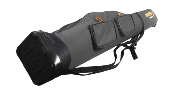 SPORTEX - Pouzdro dvoukomorové pro 2-4 pruty V šedé 150 cm