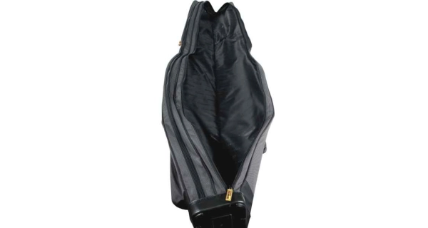 SPORTEX - Pouzdro dvoukomorové pro 2-4 pruty V šedé 150 cm