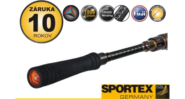 SPORTEX - Přívlačový prut Air Spin 2,4 m 20 g 2 díly