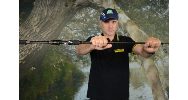 SPORTEX - Přívlačový prut Air Spin 2,4 m 20 g 2 díly