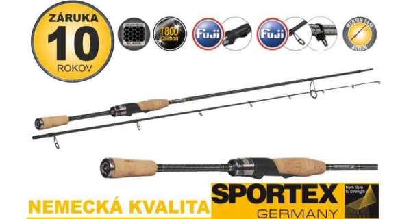 SPORTEX - Přívlačový prut TiBoron Extend Spin Classic 2,7 m 60 g