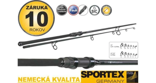 SPORTEX - Prut Catapult CS-3 Carp 3,66 m 2,75 lb