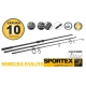 SPORTEX - Prut Competition Carp CS-4 3,65 m 3 lb M80 3 díly 2 ks