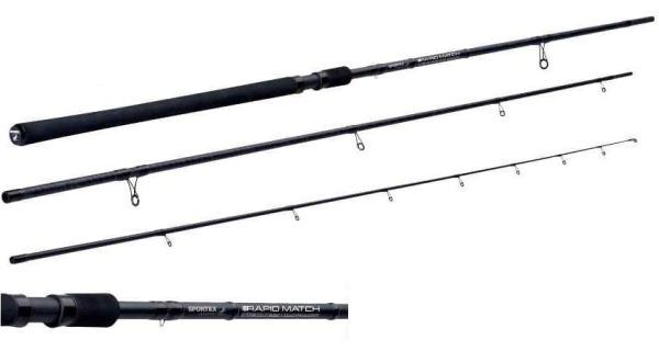 SPORTEX - Prut Rapid Match 3,9 m 8-20 g 3 díly