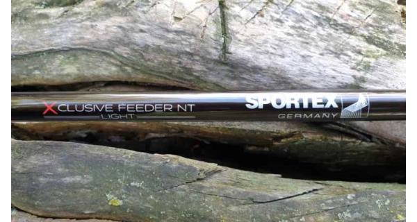 SPORTEX - Prut Xclusive Light Feeder NT 3,3 m 40 - 80 g