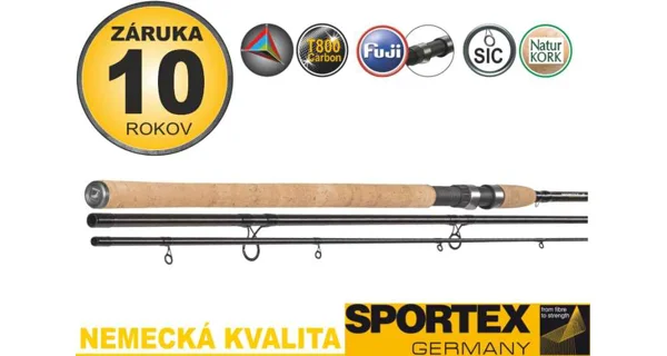 SPORTEX - Prut Xclusive Medium Light Feeder NT 3,6 m 60-120 g