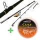 SPORTEX - Set sumcový prut Catfire 2,7 m 300 g + šňůra CLIMAX CULT Catfish Strong 280 m 0,75 mm