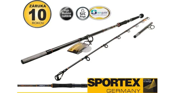 SPORTEX - Set sumcový prut Catfire 2,7 m 300 g + šňůra CLIMAX CULT Catfish Strong 280 m 0,75 mm