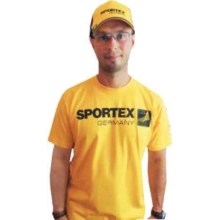 SPORTEX - T-Shirt Tričko s velkým logem žluté Vel. L