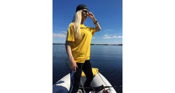 SPORTEX - T-Shirt Tričko s velkým logem žluté Vel. XL