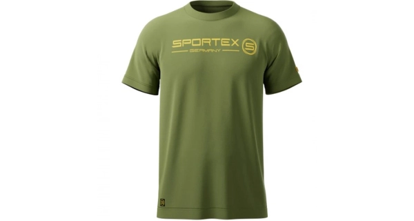 SPORTEX - Tričko T-Shirt zelené s logem vel. XL
