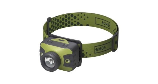 SPORTS - Cree LED čelovka 330 lm 200 m 3x AAA