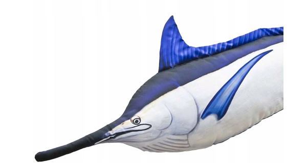 SPORTS - Dekorační polštář Black Marlin 118 cm