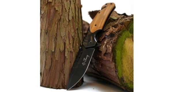 SPORTS - Dřevěný skládací nůž Fury 21,5 cm