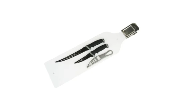 SPORTS - Filetovací set Nůž 10 cm + nůž filetovací 19 cm + škrabka a deska