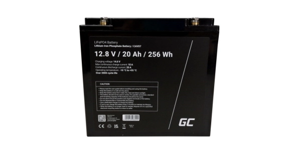 SPORTS - GC Lithiový akumulátor LiFePO4 20Ah 12,8V