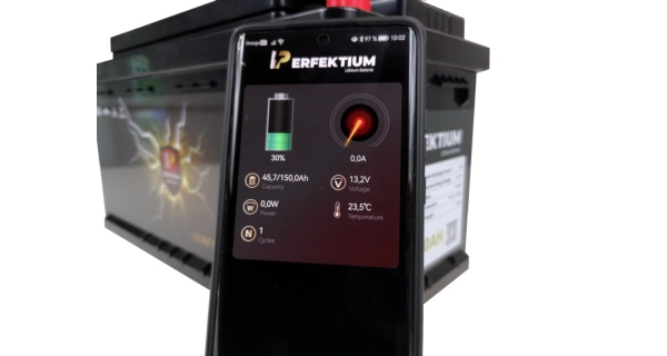 SPORTS - Lithiová baterie Perfectium PF 12.8V 150Ah Bluetooth