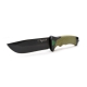 SPORTS - Nůž Nighshade olivový s pouzdrem 25 cm + podpalovač
