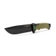 SPORTS - Nůž Nighshade olivový s pouzdrem 25 cm + podpalovač