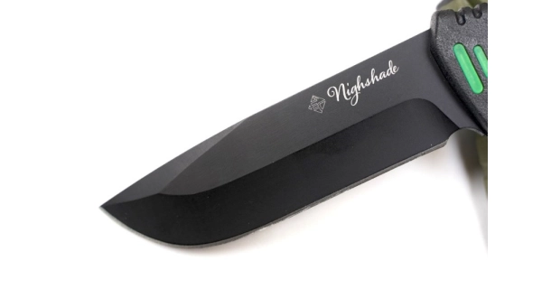 SPORTS - Nůž Nighshade olivový s pouzdrem 25 cm + podpalovač