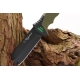 SPORTS - Nůž Nighshade olivový s pouzdrem 25 cm + podpalovač