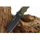 SPORTS - Nůž Nighshade olivový s pouzdrem 25 cm + podpalovač