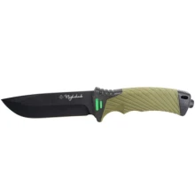 SPORTS - Nůž Nighshade olivový s pouzdrem 25 cm + podpalovač