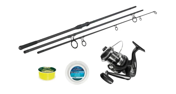 SPORTS - Prut Sportex Competition CS-4 12 ft 3 lb 3 díly + Naviják Shimano Beastmaster 10000 XB