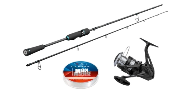 SPORTS - Prut Sportex Nova Twitch RS-2 2,15 m 10 g + Naviják Shimano Aero BB C3000 + silon