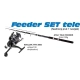 SPORTS - Set Prut Atac Tele Feeder 3,6 m 100 g + Naviják TFR 3000