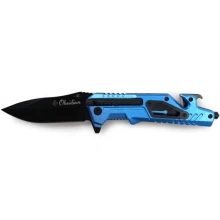 SPORTS - Skládací nůž Obsidian Modrý 22 cm + podpalovač